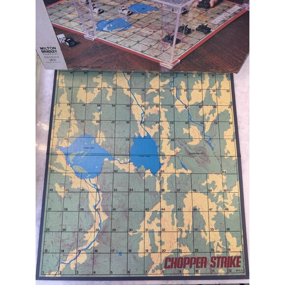 Vintage 1976 Chopper Strike Board Game – Milton Bradley 100% COMPLETE Orig Box - Picture 9 of 16